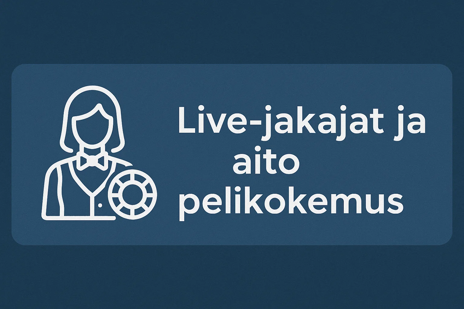 Live-jakajat ja aito pelikokemus