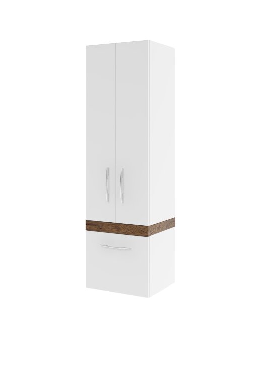 Мебель MERIDA подвесной пенал, белый дуб 0415-293151